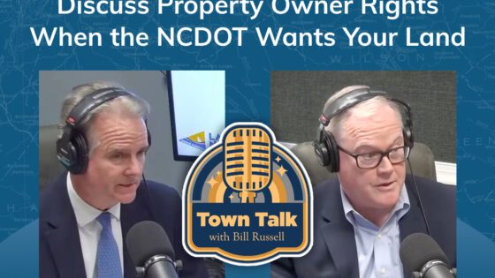 NC Eminent Domain Law Firm Attorneys Bert Concepcion and Kevin Mahoney Interviewed About the Independence Blvd Projects on “Breaking with Brett Jensen”