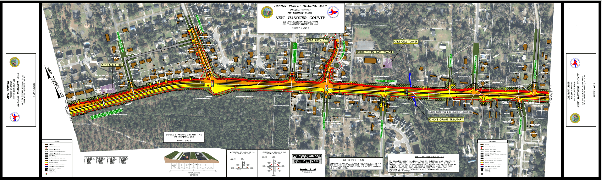 Gordon Road Widening Map 3