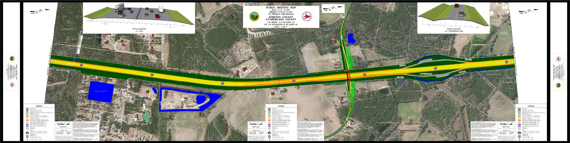 Map 2 of I-5987 Road Widening