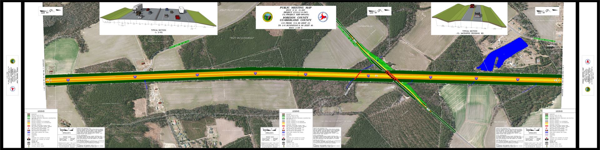 Map 4 of I-5987 Road Widening