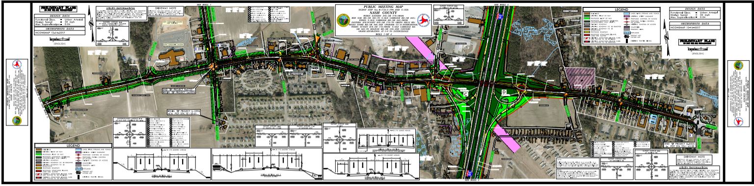 • Public Meeting Map: Eastern Avenue from Shellcastle Road to Halifax Road