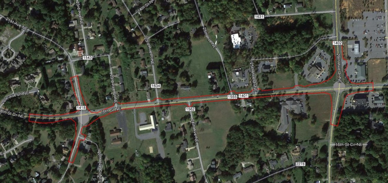 Sandy Ridge Road Roundabouts at 21st Avenue and 29th Avenue Drive NE