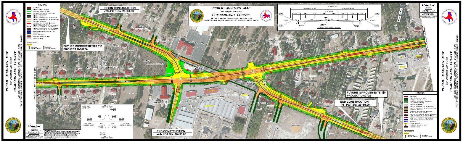 U-3422 Camden Road Widening Map 3