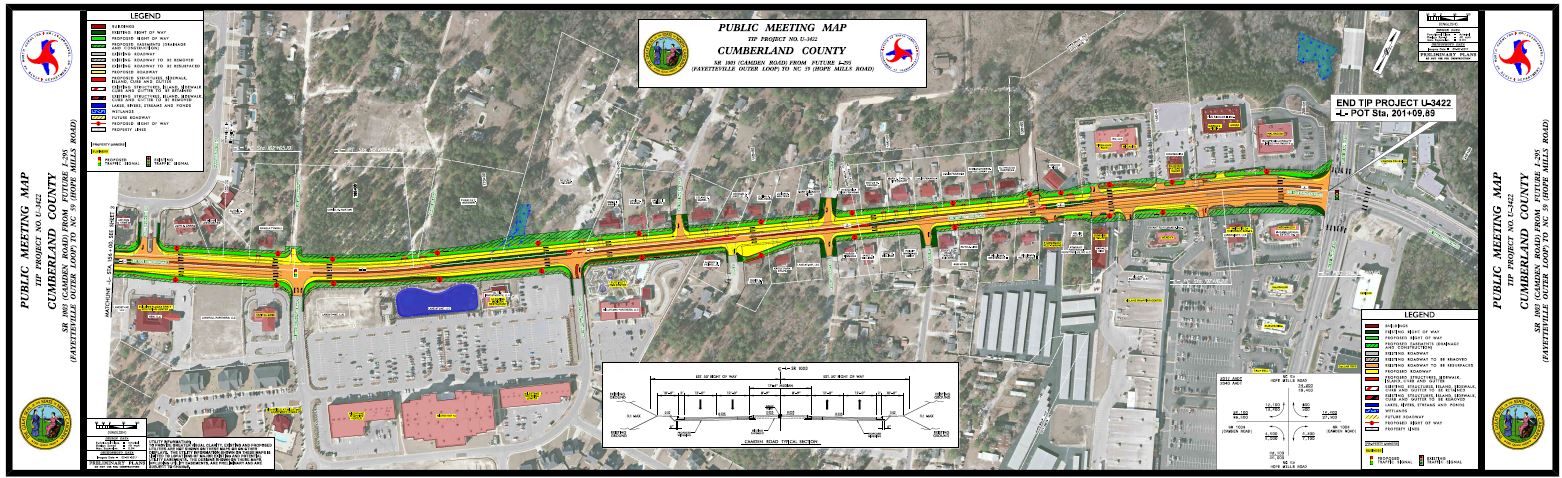 U-3422 Camden Road Widening Map 4