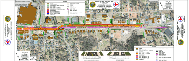 US 221-ALT Road Improvements Project Map 3