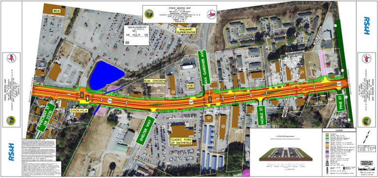 US-301 Improvements Project Map 2