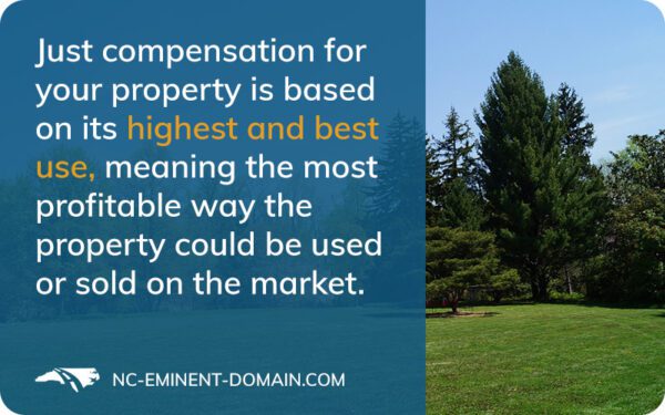 Highest & best use means the most profitable way the property could be used or sold on the market.