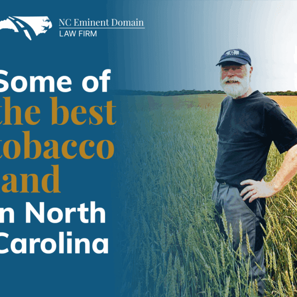 Some of the best tobacco land in North Carolina